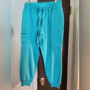 Figs Jogger Scrub Pants In Oasis